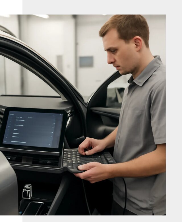 Русификация мультимедиа автомобилей Lynk Co в Ногинске